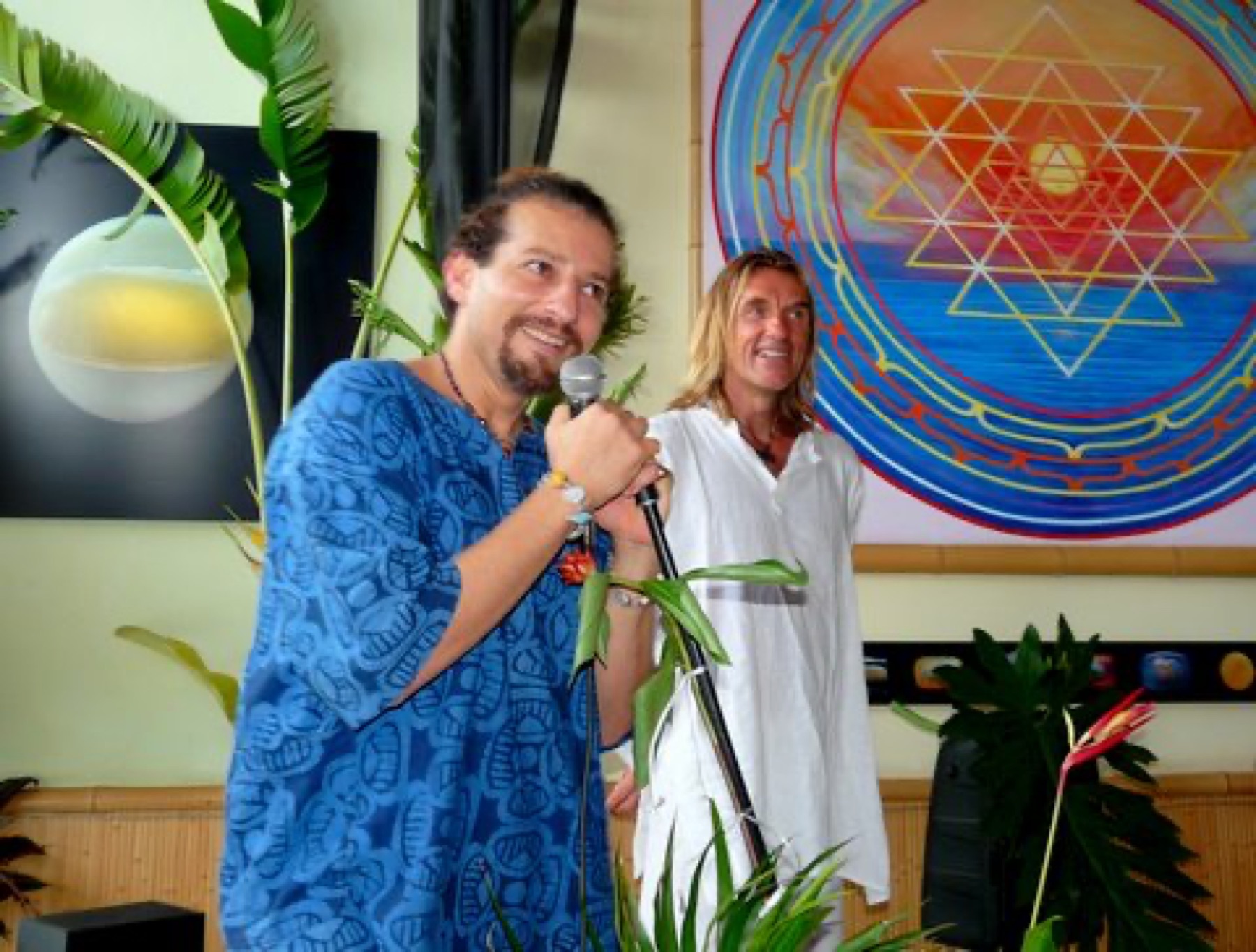Nick Good at an early gathering in Hawaii